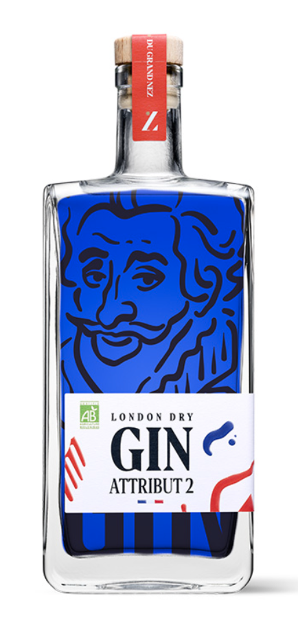 Distillerie du Grand Nez Gin Attribut N°2 Bio 43%