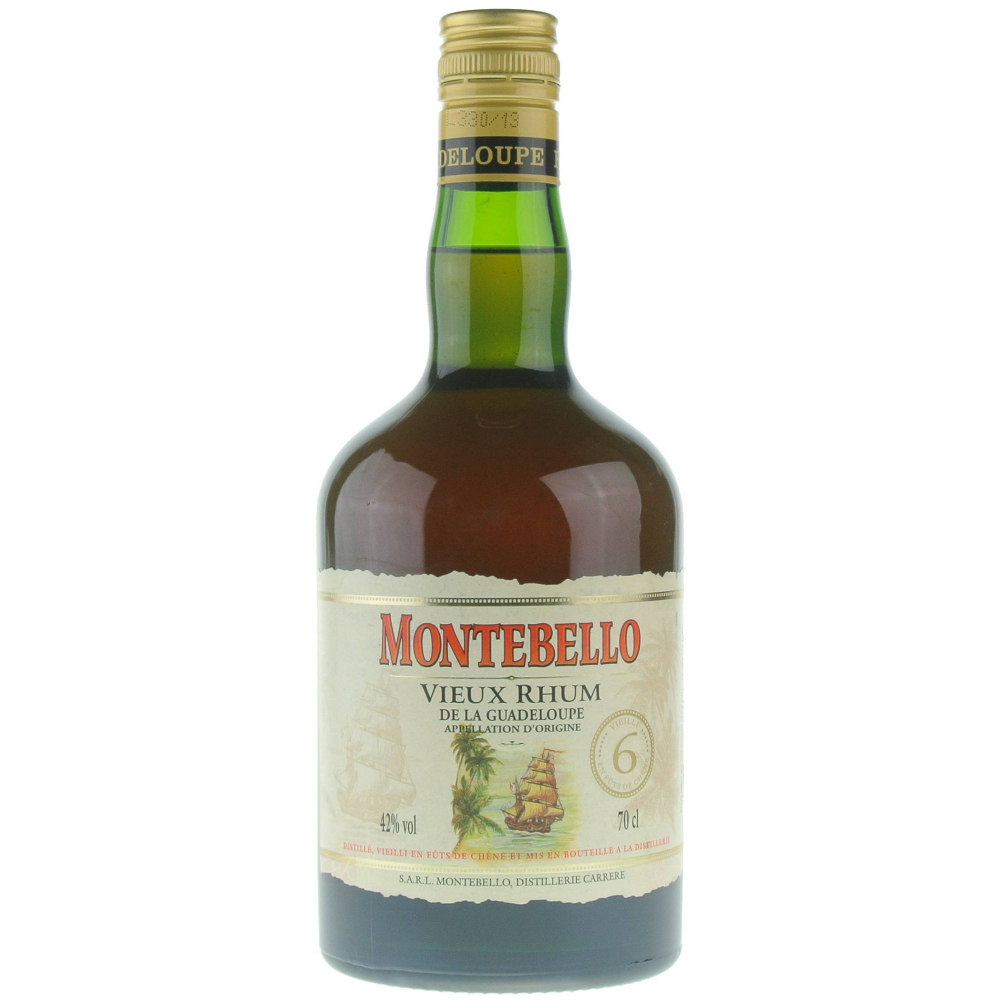 Montebello Rhum Vieux 6 ans 42%