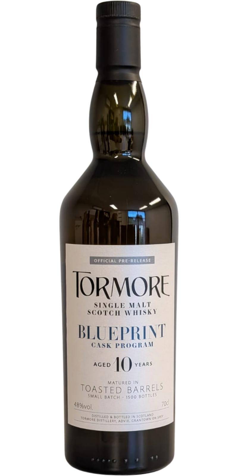 TORMORE 10 ANS TOASTED BARREL 48%