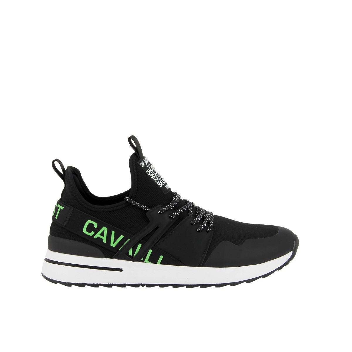 Just Cavalli basket cuir homme 74QB3SD3