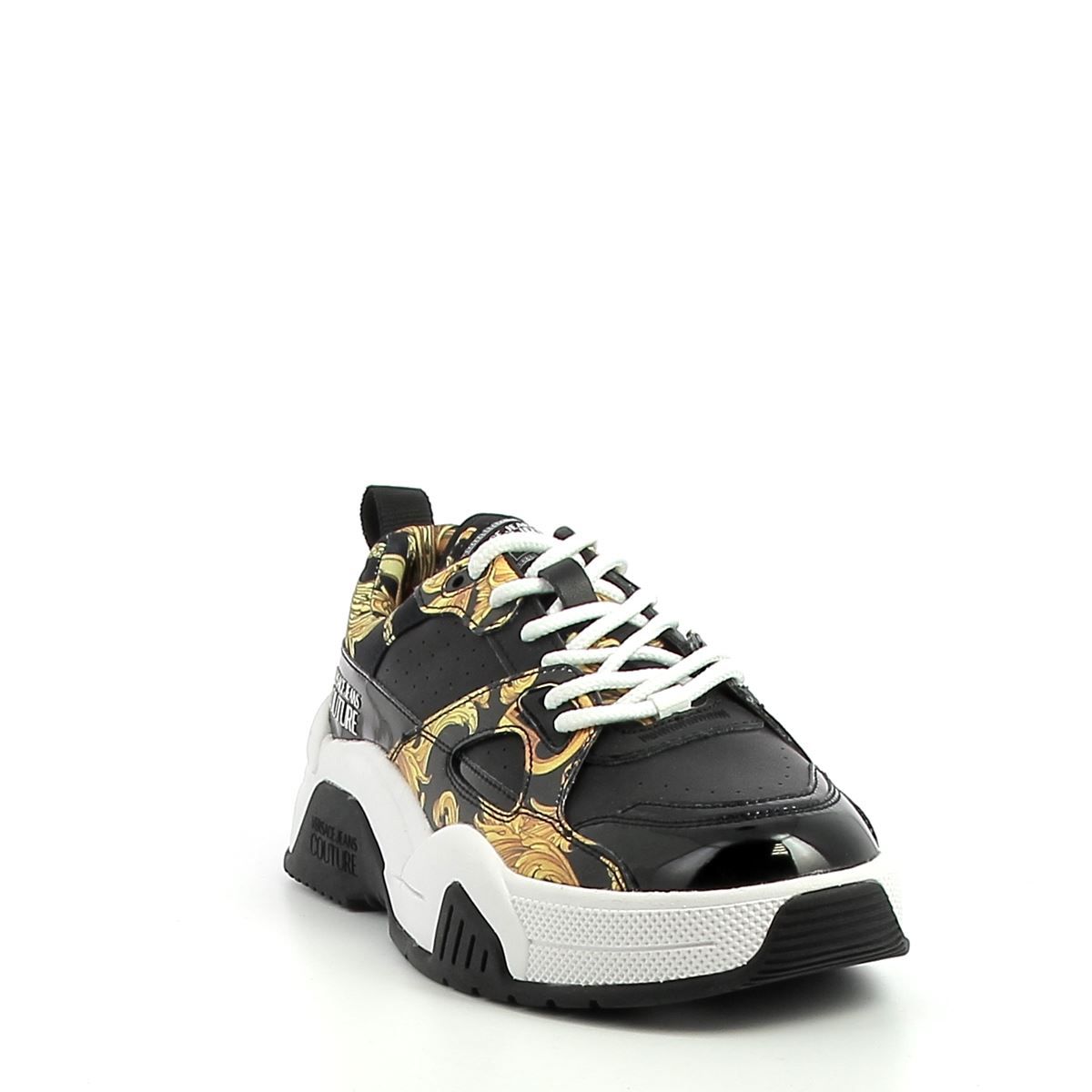 basket noir versace femme