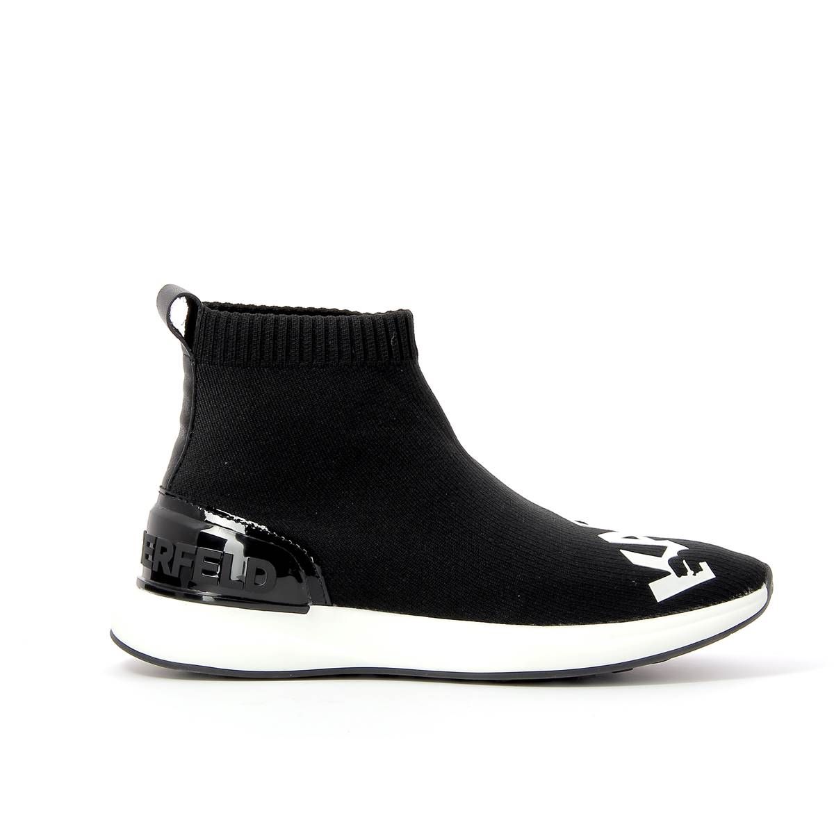 basket chaussette femme rouge