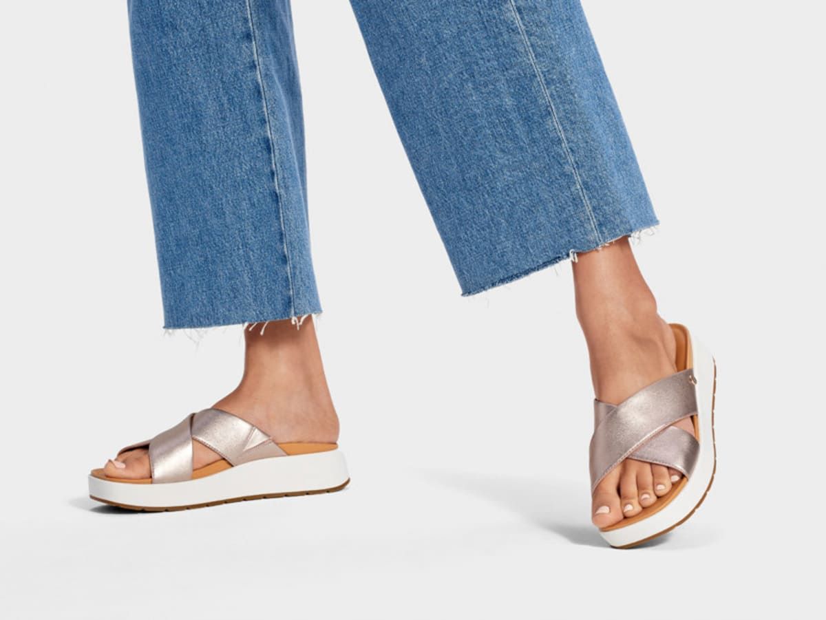 Ugg Sandales Sandals CompensÃ©es Talon Compensé Birkenstock Femme