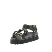 Versace Femme Sandales Plateforme 74VA3SM2