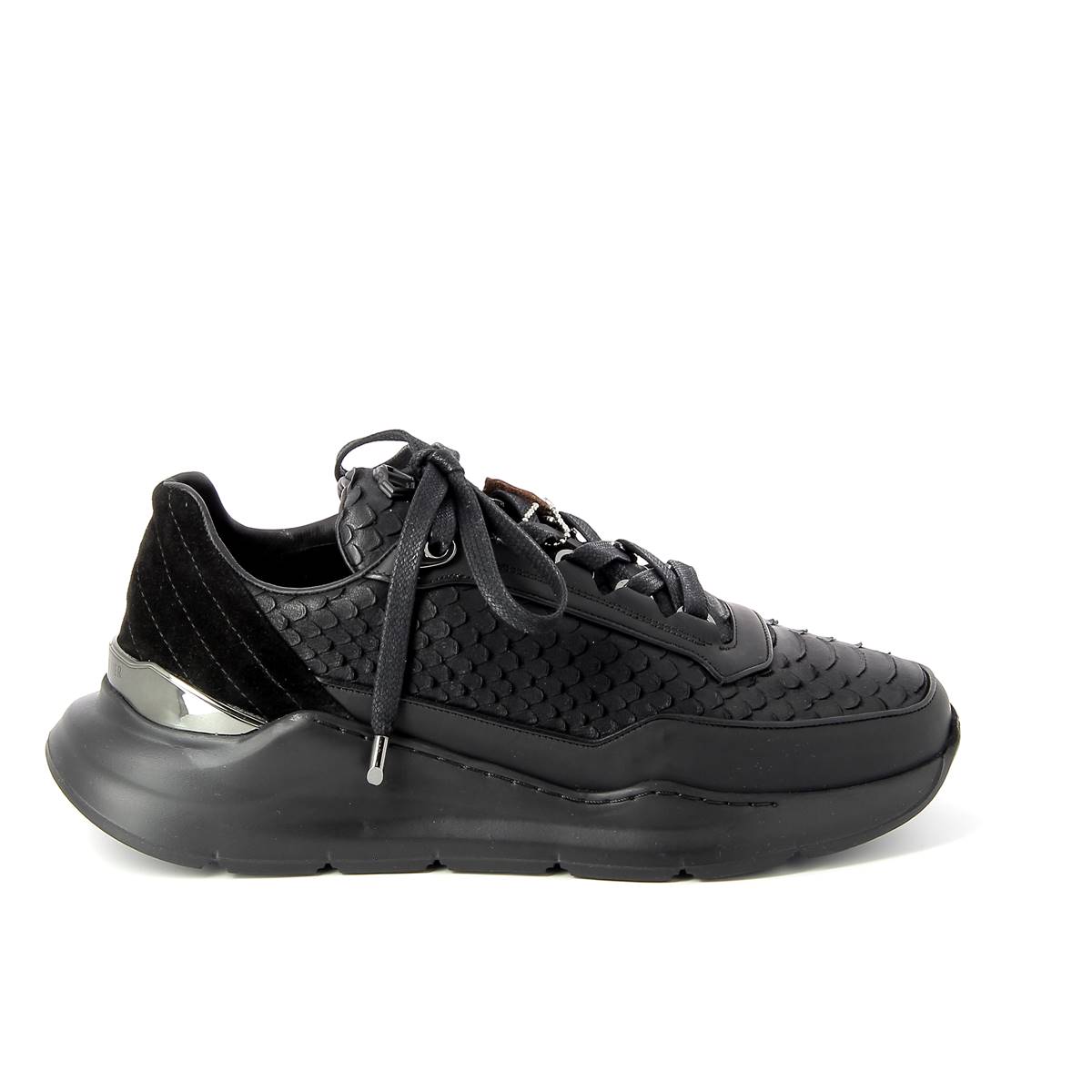 Basket noir 2025 homme luxe