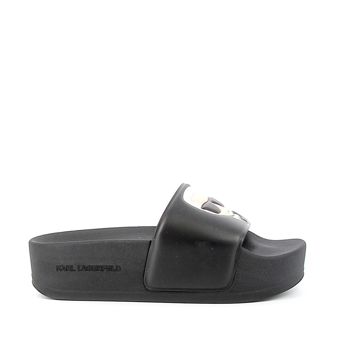 Claquette femme Ikonic platform KARL LAGERFELD KL80805