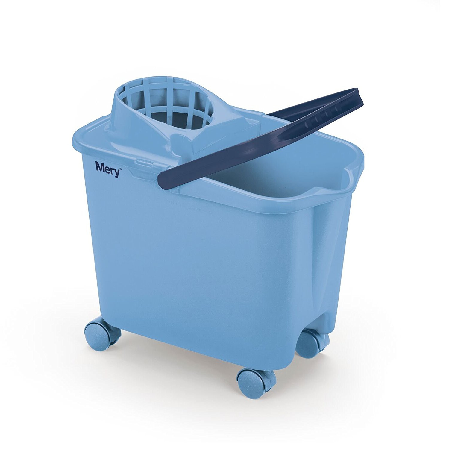SEAU 14L MERY + ESSOREUR AVEC ROULETTES
