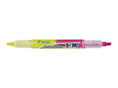 SURLIGNEUR PEN PILOT DOUBLE POINTE ROSE