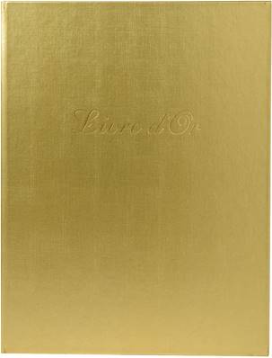 LIVRE D'OR 27X22 OR