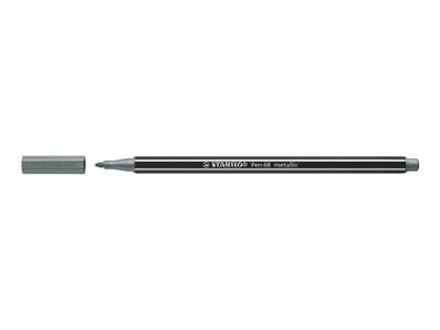 STYLO STABILO PEN 68 METALLIC ARGENT