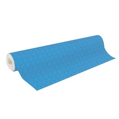 PAPIER CADEAU 50MX70M CONFETTI BLEU