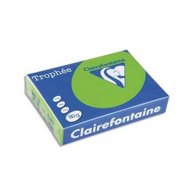 RAME A4 80GR VERT MENTHE CLAIREFONTAINE