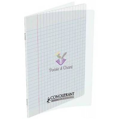 CAHIER POESIE/CHANT 17X22 90G 48P SEY TR