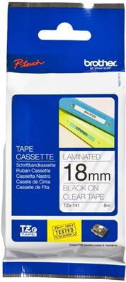 CASSETTE BROTHER 18MM NOIR/TRANSP