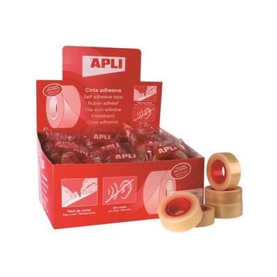RUBAN ADH TRANSP 19MMX33M APLI