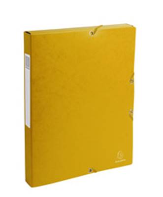CHEMISE BOX D25MM CARTON JAUNE