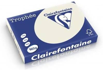 RAME A3 160GR GRIS PERLÉ CLAIREFONTAINE