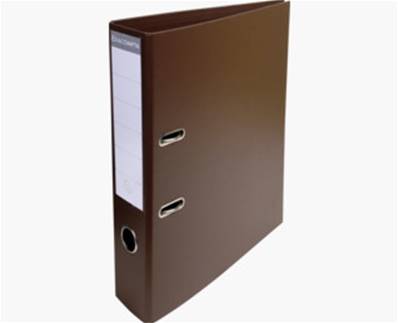 CLASSEUR PVC DOS70 MARRON