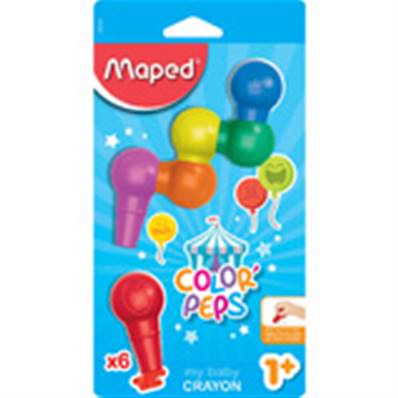 CRAYON COULEUR MAPED X6 EARLY AGE