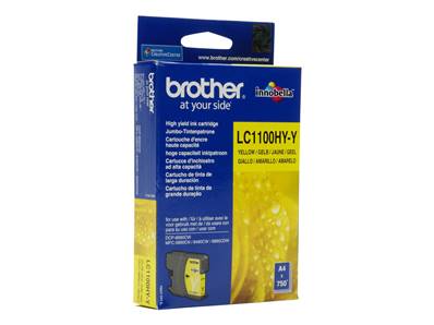 CARTOUCHE BROTHER LC1100 YELLOW