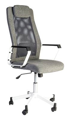 FAUTEUIL MIAMI GRIS/BLANC S/AT