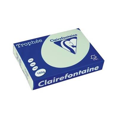 RAME A4 160GR VERT PASTEL CLAIREFONTAINE