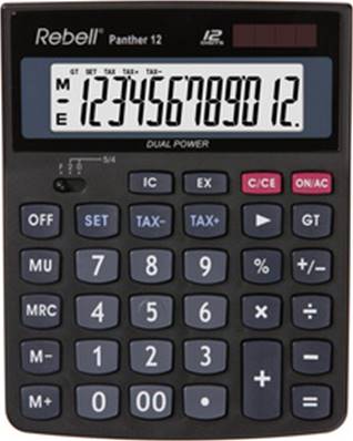 CALCULATRICE REBELL PANTHER 12 CHIFFRES