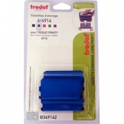 RECHARGE TAMPON TRODAT 4915 BLEU X3
