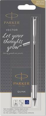 STYLO PLUME PARKER + CARTOUCHES