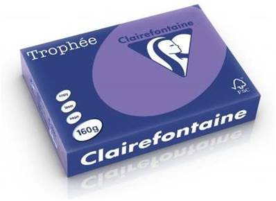 RAME A4 160GR VIOLINE CLAIREFONTAINE