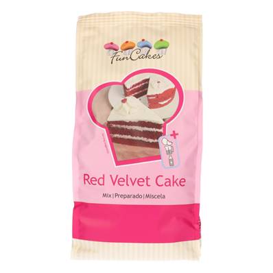 MIX RED VELVET CAKE 1KG FUNCAKES