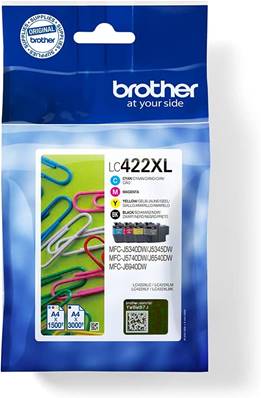 CARTOUCHE BROTHER LC422 XL PACK