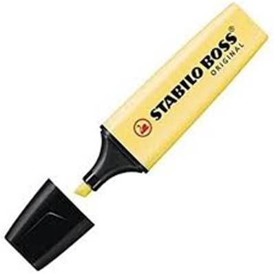 SURLIGNEUR STABILO BOSS PASTEL JAUNE