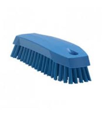 BROSSE A MAIN DUR BLEU