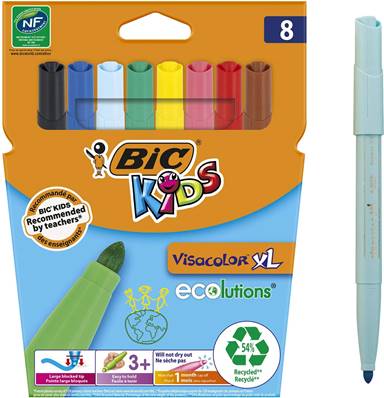 FEUTRE BIC X8 KIDS XL