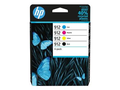 CARTOUCHE HP 912 PACK