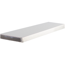 Stainless steel benchtop extension for single cabinet - 680x230mm