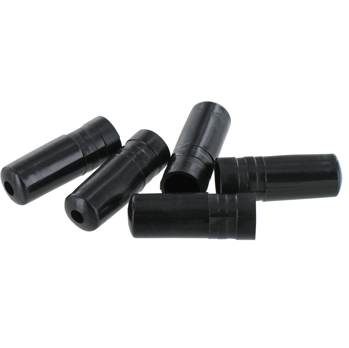 Flacon 100 embouts de gaine plastique Ø 5mm - noir
