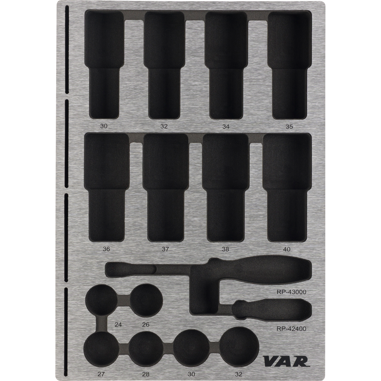 Mousse outil pour fourches suspendues avec prédécoupe