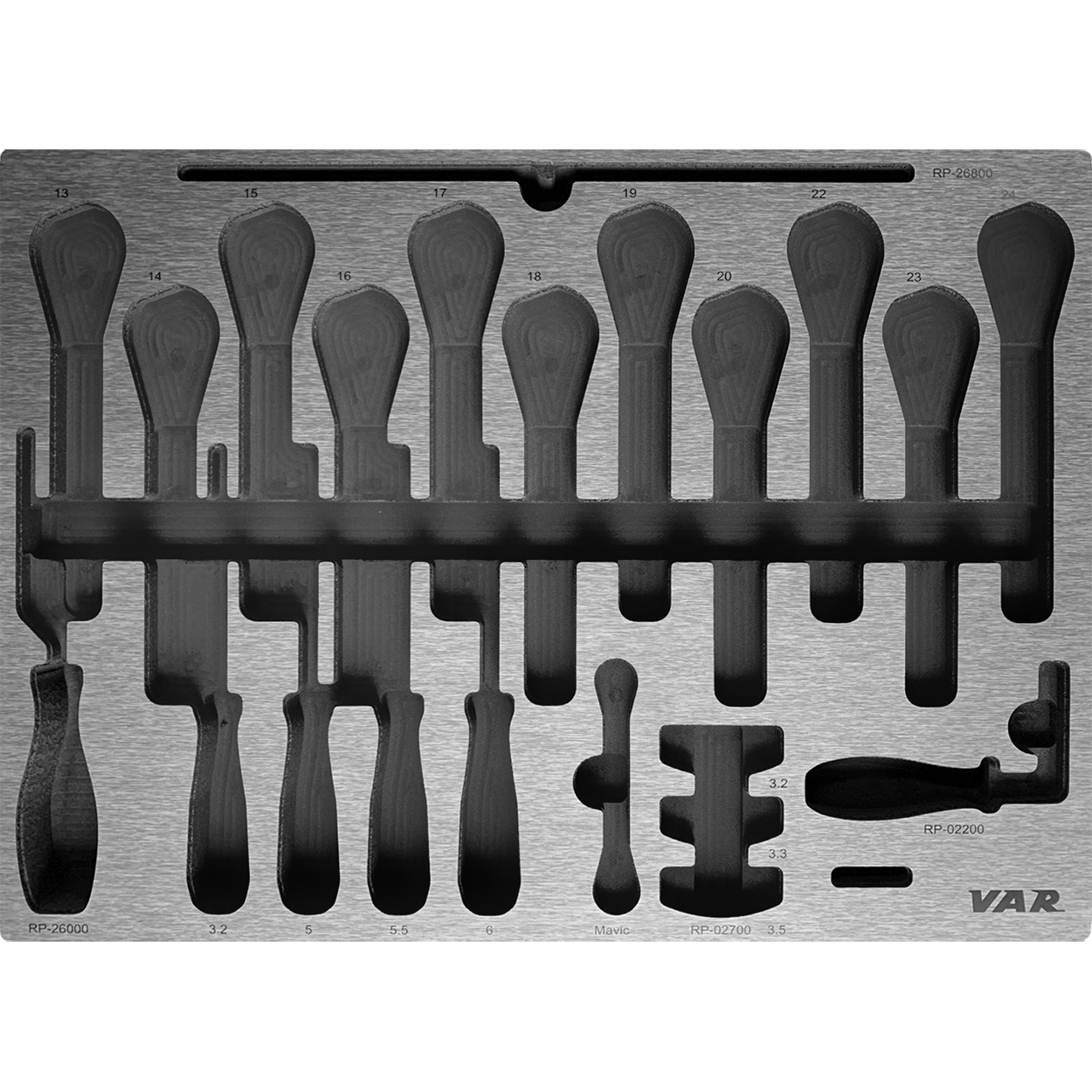 Tool tray for RP - TOOLS INCLUDED