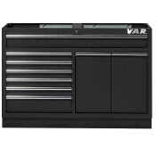 Large drawer cabinet - 9 drawers - full black series