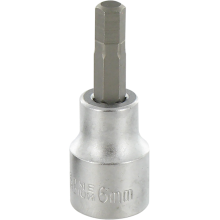 6mm hex bit socket - 3/8" drive for torque wrenches