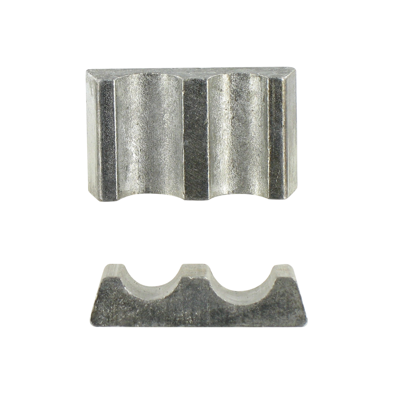 Jeu 2 mâchoires aluminium p/ mors doux RP-01400