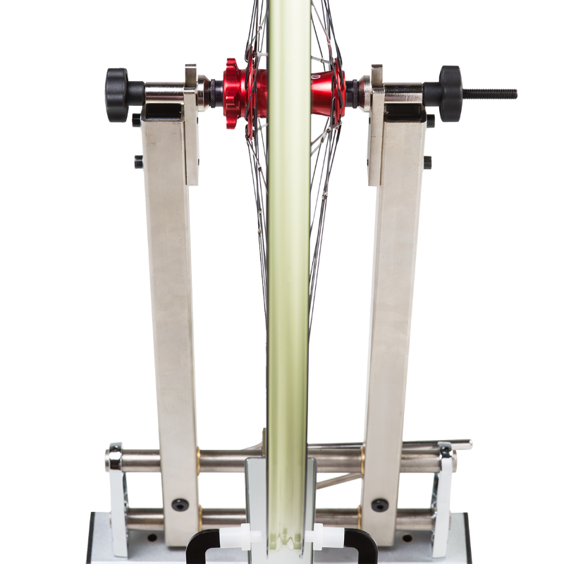 adaptor for 12, 15 and 20mm through axle wheels on truing stand