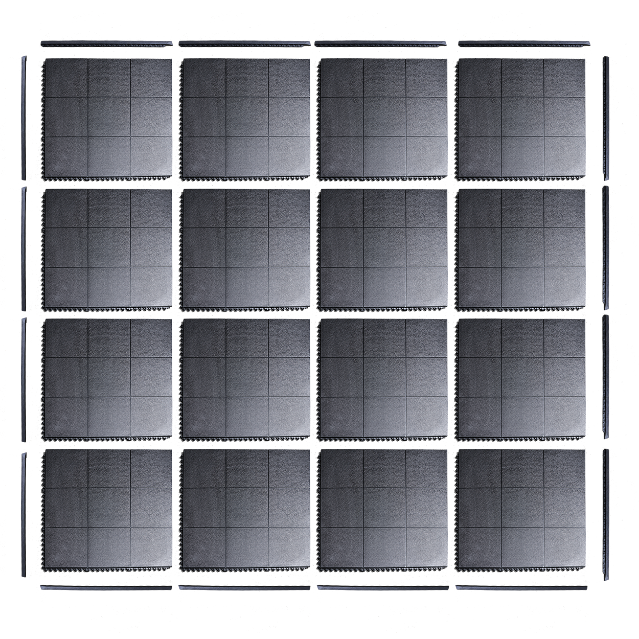 4x4 Floor Mats with borders