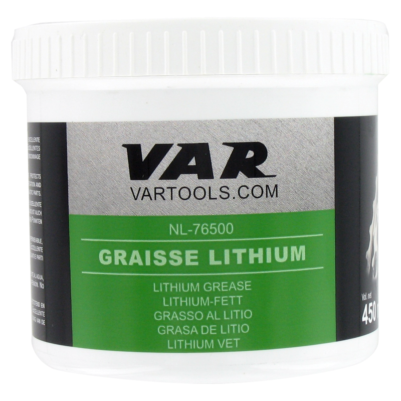 Graisse au lithium verte pour roulements - pot 450 ml