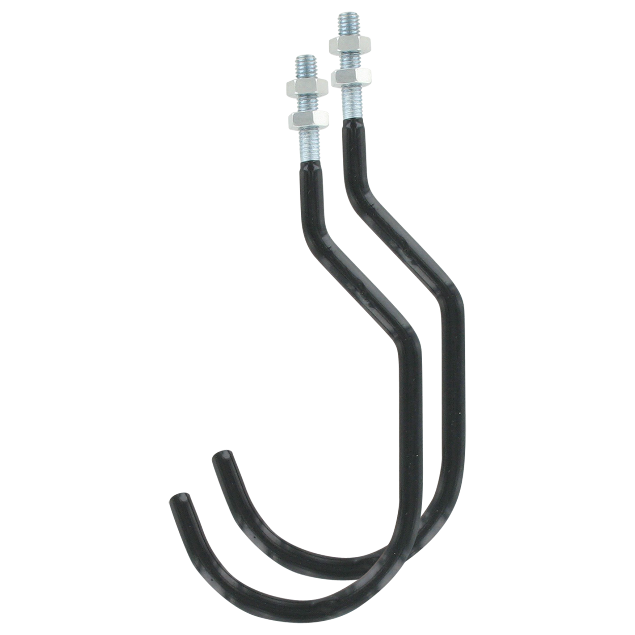 Set 2 hooks for hanging road bikes & wheels