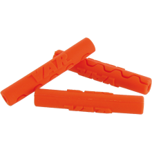 Sachet de 4 protection de gaine diam 4mm - orange