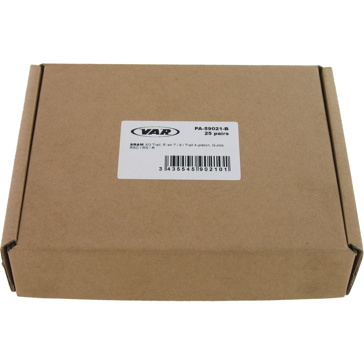 Boîte 25 paires - Organiques : Avid XO Trail / Elixir 7,9 ...