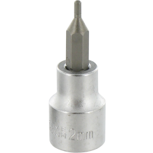 2mm hex bit socket - 3/8" drive for torque wrenches
